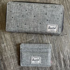 Herschel wallet with free card holder!